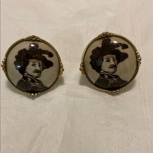 Vintage Portrait Cufflinks